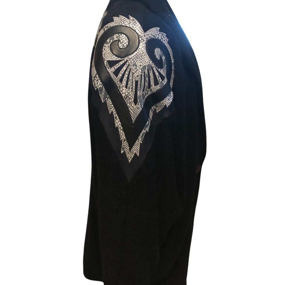 I B Diffusion Oversized Sweater Jacket Vintage Wo… - image 4